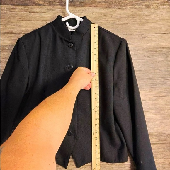 Christy Girl Black Women's Blazer Jacket - Picture 6 of 9